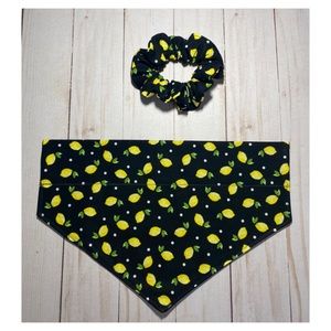 Dog Bandana & Scrunchie set